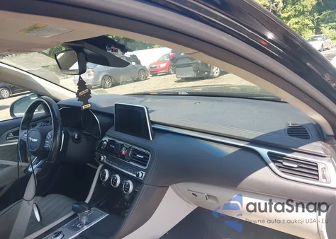 2019 Genesis G70 2.0T Advanced из США, поврежденный, VIN KMTG44LA1KU031625